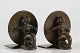 Just Andersen (1884-1943)Set of two bookends with mermaid figurineDessin no 1554 made of ...