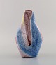 Marcello Fantoni (b.1915), Italy. Unique vase in glazed ceramics. Beautiful 
polychrome glaze. 1960s.
