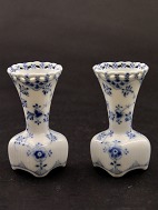 Blue fluted  vase 1/1161