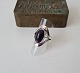 N.E.From 
vintage ring in 
silver with 
amethyst 
Stamped: 
N.E.From - 
Sterling - 
Denmark
Ring ...
