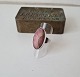 N.E.From 
vintage ring in 
silver with 
pink quartz
Stamped: 
N.E.From - 
Sterling - 
Denmark
Ring ...