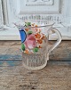 1800s enamel 
decorated 
handle mug with 
the text "I 
congratulate" 
Appears with a 
hairline of 5 
mm ...