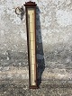 Rod barometer with mercury column and thermometer in wooden box. Height 100 cm. Nice condition. ...