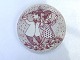 Bjørn Wiinblad, 
Monthly plate, 
April, 
Conflict, 15cm 
in diameter * 
Perfect 
condition *