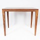 Side table in rosewood designed by Severin Hansen and manufactured by Haslev 
furniture in the 1960s.
5000m2 showroom.