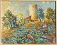 Terrades, 
Matias (1903 -) 
Spain: Viejo 
Molino, 
Särraco, 
Mallorca, 
Spain. Oil on 
canvas. Signed. 
...