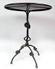 French vintage garden table of black painted metal, in great condition from the 
1960s.
5000m2 showroom.