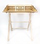 Smaller desk in 
light colors, 
in great 
antique 
condition. The 
table can be 
folded 
together.
H - ...