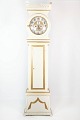 Grandfather 
clock of white 
painted wood 
decorated with 
gold, in great 
antique 
condition from 
the ...