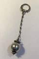 Georg Jensen 
Sterling Silver 
Key chain No 44 
Measures 12 cm 
4 23/32 in 
Weight 18.6 
gr/0.66 oz