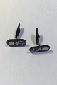Georg Jensen 
Iron/Silver 
Cuff Links No 
5007 Measures 
2.5cm x 1.2 
cm(1 in x 0 
15/32 in) 
Weight ...