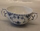 1228-1 Bouillon Cup  6.5 x 11 cm + handles;  WITHOUT LID AND SAUCER Blue Fluted 
Full Lace
