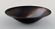 Suzanne Ramie (1905-1974) for Atelier Madoura. Unique bowl in glazed stoneware. 
Mid-20th century.
