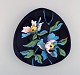 Longwy, France. 
Troubadour dish 
in glazed 
ceramics with 
hand-painted 
flowers. 
Mid-20th ...