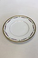 Royal Copenhagen Pattern No 478 Rose Garlands with gold Lunch Plate No 10520