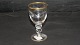 Port wine glass 
# Seagull glass 
from Lyngby 
Glasværk.
Height 9.9 cm
Nice and well 
maintained ...