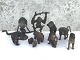 Liniol figures, Germany, Wild animals 11pcs * Good condition with age-related traces of use, ...