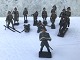 Lineol figures, 
Germany, 
soldiers * With 
age-related 
traces of use *