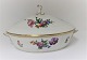 Royal Copenhagen. Light Saxon flower. Vegetable dish. Model 493/1702. Length 27 
cm. (1 quality)