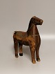 Early prison horse of wooden toys Premember with age-related traces of patinaHeight 26.6cm ...