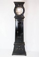 Grandfather clock of black painted wood, in great antique condition from the 1790s. H - 195 ...