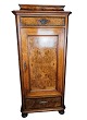 Tall cabinet of walnut, in great antique condition from the 1850s. H - 155 cm, W -  65 cm and ...
