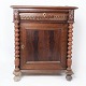 Smaller antique cabinet of mahogany decorated with carvings, from the 1880s. H - 79 cm, W - 68 ...