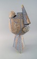 Christina Muff, 
Danish 
contemporary 
ceramicist (b. 
1971). Large 
cubist unique 
sculpture in 
...