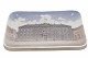 Royal 
Copenhagen 
small dish 
decorated with 
Danish Plumrose 
Building.
The factory 
mark tells, ...