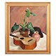 Olaf Rude, 
1886-1957, oil 
on canvas
Stillife. 
Signed
Visible size: 
78x65cm. With 
frame: ...