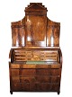 Large Empire bureau of hand polished mahogany with inlaid wood from the 1820s. The cabinet is in ...