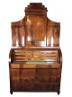 The large Late 
Empire 
hand-polished 
mahogany chatol 
with marquetry 
from the 1820s 
is an ...