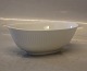 4232 RC White 
ribbed oval 
bowl 6.5 x 18 
cm Blanc de 
Chine
 Royal 
Copenhagen In 
mint and nice 
...