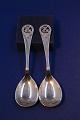 Danish silver flatware, pair of serving spoon2 
17.5cm from year 1952