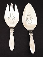 Cactus fishing serving set