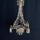 Height 80 cm.
Diameter 50 
cm.
Beautiful 
chandelier from 
the late 1800s 
with an unusual 
...