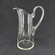 Height 20.5 cm.Beautifully glass jug from Holmegaard Glassworks.The jug is seen in the ...