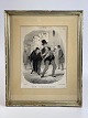 Print / 
lithograph from 
the 1840s. 
Artist Honoré 
Daumier from 
the series Le 
Papas, motif # 
13 of ...