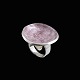 Arior - Barcelona. Sterling Silver Ring with Rose Enamel.Designed and crafted by Arior Jewelry ...
