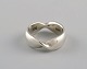 Georg Jensen 
ring in turned 
sterling 
silver. Model 
308. Late 20th 
Century.
Width: 6 ...