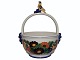 Royal 
Copenhagen 
Golden Summer, 
fruit bowl with 
handle and bird 
figurine.
Factory ...