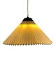 Ceiling lamp with paper shade of Danish design by Le Klint from the 1960s. The lamp is in great ...