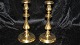 Candlesticks in Brass parHeight 22.5 cmNice and well maintained condition