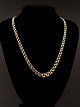 14 carat gold 
bismarck 
necklace 46 cm. 
B. 0.45-0.85 
cm. from 
jeweler Leif 
Jørgensen Sabro 
item ...