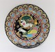 Bjorn Wiinblad. 
Rosenthal. 
Christmas plate 
1976. Diameter 
28,5 cm