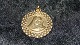 Elegant Pendant Virgin Mary 18 Carat GoldWidth 21.03 mm in diaHeight 28.97 mmNice and well ...