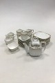 Miniature Coffee Set for Kids. Coffee pot, sugar bowl, cream jug, 6 coffee cups with saucers and ...