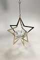 Holmegaard Christmas Tealight holder in star suspension by Torben Jorgensen from 
2007