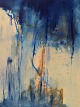 Machja Ruperto. 
Gouache on 
cardboard. 
Abstract 
composition. 
Late 20th 
century.
Cardboard ...