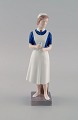 Royal Copenhagen porcelain figurine. Nurse. Model 4507. Dated 1969-1974.
